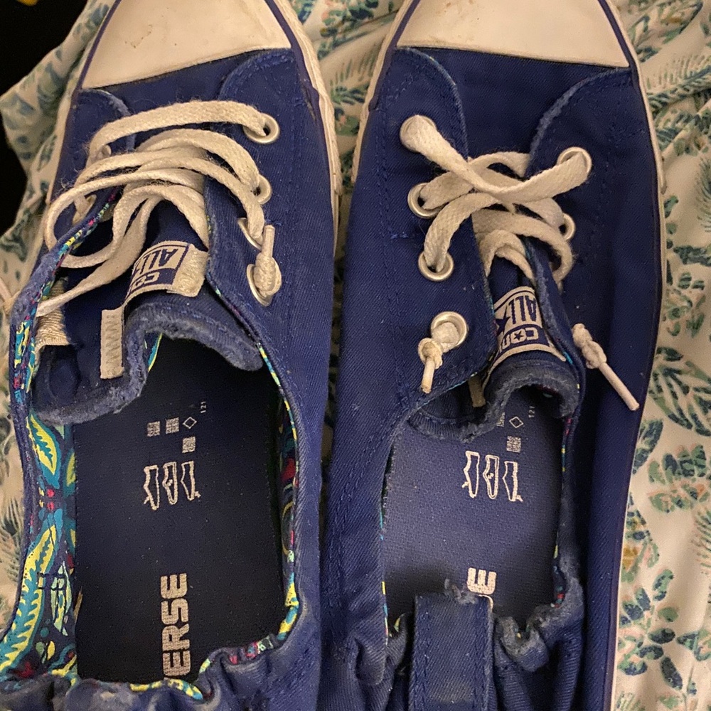 Royal Blue Chuck Taylor Shoreline sneakers